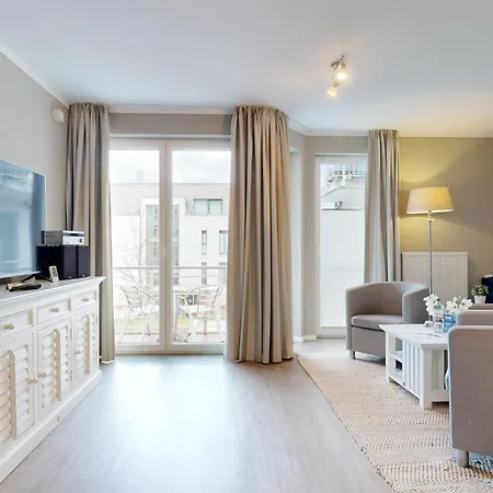 Strandnahe Mit Balkon, Residenz Bel Vital 16 Appartement Binz