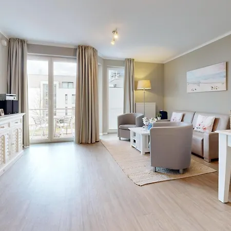 Apartment Strandnahe Mit Balkon, Residenz Bel Vital 16 Binz