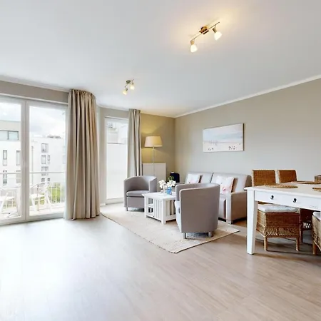 Strandnahe Mit Balkon, Residenz Bel Vital 16 * בינץ