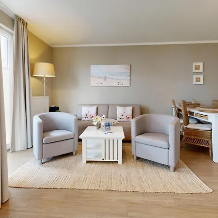 Strandnahe Mit Balkon, Residenz Bel Vital 16 Appartement *