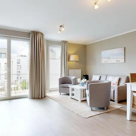 Strandnahe Mit Balkon, Residenz Bel Vital 16 Apartman Binz
