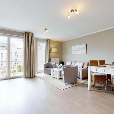 Strandnahe Mit Balkon, Residenz Bel Vital 16 * Binz